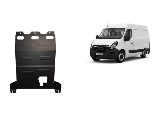 Stahl Unterfahrschutz für Motor Opel Movano (2022-2026) EANOpel