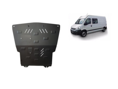 Stahl Unterfahrschutz für Katalysator Opel Movano (2010-2021) EANOpel