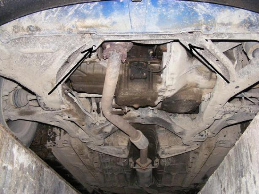 Stahl Unterfahrschutz für Motor Opel Vectra B (1995-2001) EANOpel Vectra