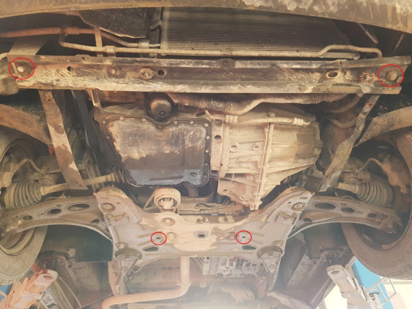 Stahl Unterfahrschutz für Motor Opel Vivaro (2011-2014) (2011-2014) EANOpel Vivaro