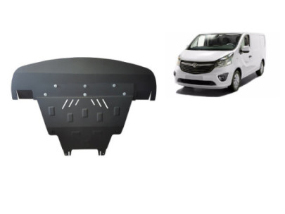 Stahl Unterfahrschutz für Motor Opel Vivaro (2019-2026) EANOpel Vivaro