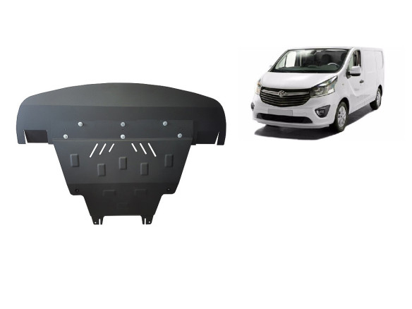 Stahl Unterfahrschutz für Motor Opel Vivaro (2014-2019) EANOpel