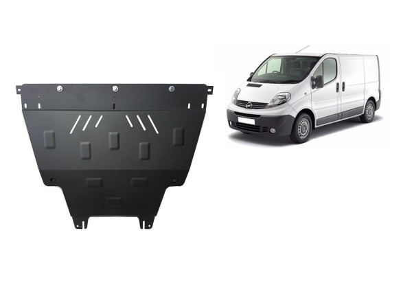 Stahl Unterfahrschutz für Motor Opel Vivaro (2001-2011) EANOpel Vivaro