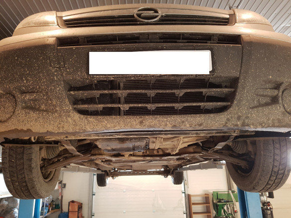 Stahl Unterfahrschutz für Motor Opel Vivaro (2001-2011) EANOpel Vivaro