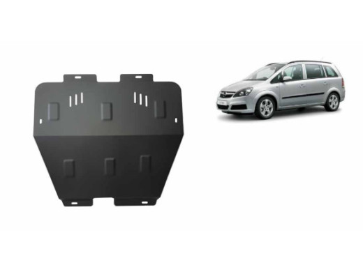 Stahl Unterfahrschutz für Motor Opel Zafira B (2005-2011) EANOpel Zafira