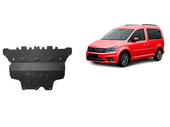 Stahl Unterfahrschutz für Motor VW Caddy - Automatikgetriebe (2020-2026) EANVolkswagen Caddy