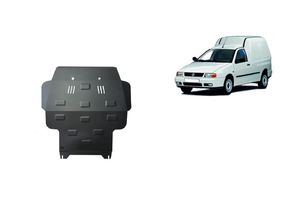 Stahl Unterfahrschutz für Motor Volkswagen Caddy (1991-2003) EANVolkswagen