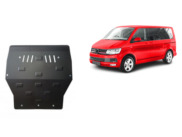 Stahl Unterfahrschutz für Motor Volkswagen Transporter T6 Caravelle (2015-2018) EANVolkswagen
