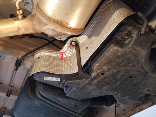 Stahl Unterfahrschutz für AdBluetank Volkswagen Crafter (2017-2020) EANVolkswagen