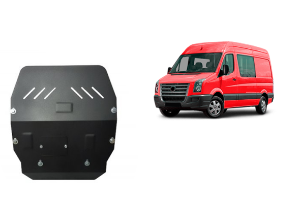 Stahl Unterfahrschutz für Motor Volkswagen Crafter (2006-2016) EANVolkswagen