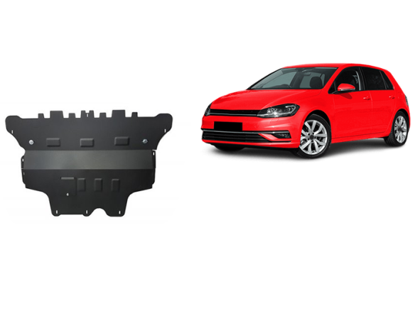 Stahl Unterfahrschutz für Motor, Getriebe VW Golf 7 - Schaltgetriebe (2012-2020) EANVolkswagen Golf