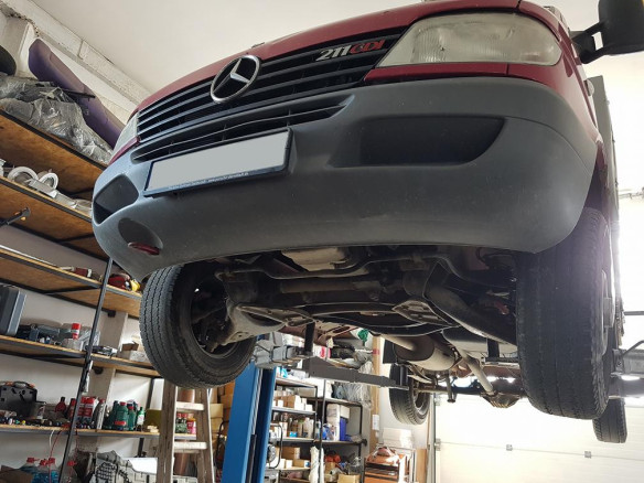 Stahl Unterfahrschutz für Motor Volkswagen LT (1996-2006) EANVolkswagen