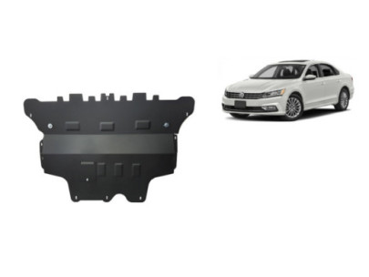 Stahl Unterfahrschutz für Motor VW Passat B8 - Automatikgetriebe (2015-2026) EANVolkswagen Passat