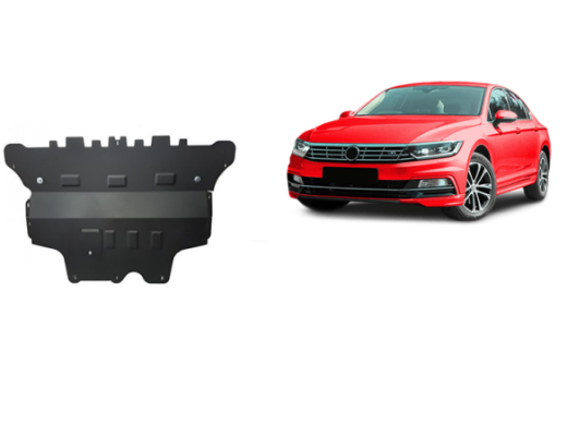 Stahl Unterfahrschutz für Motor VW Passat B8 - Schaltgetriebe (2015-2026) EANVolkswagen Passat