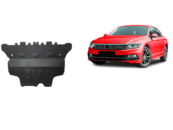 Stahl Unterfahrschutz für Motor VW Passat B8 - Schaltgetriebe (2015-2026) EANVolkswagen Passat