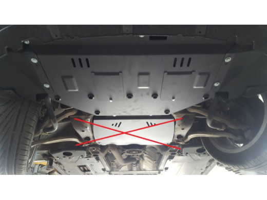 Stahl Unterfahrschutz für Motor VW Passat B5, B5.5 (2001-2004) EANVolkswagen