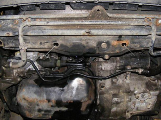 Stahl Unterfahrschutz für Motor Volkswagen Passat - B3, B4 - Diesel (1988-1997) EANVolkswagen Passat
