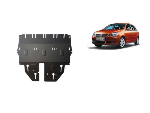 Stahl Unterfahrschutz für Motor VW Polo Benzin (2002-2009) EANVolkswagen Polo