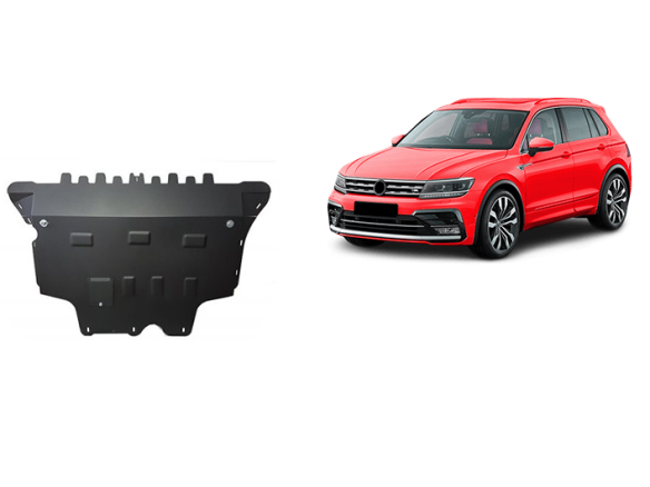 Stahl Unterfahrschutz für Motor Vw Tiguan (2016-2024) EANVolkswagen Tiguan