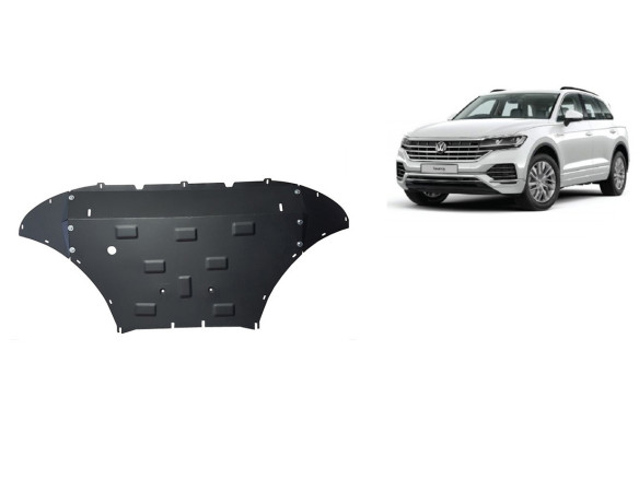 Stahl Unterfahrschutz für Motor Volkswagen Touareg (2018-2026) EANVolkswagen