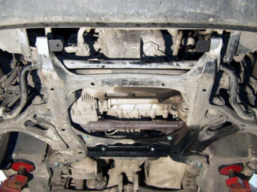 Stahl Unterfahrschutz für Motor Volkswagen Touareg 7L (2003-2010) EANVolkswagen