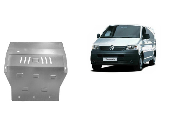 Unterfahrschutz aus verzinktem Stahl für Motor Volkswagen Transporter T5 (2003-2015) EANVolkswagen Transporter