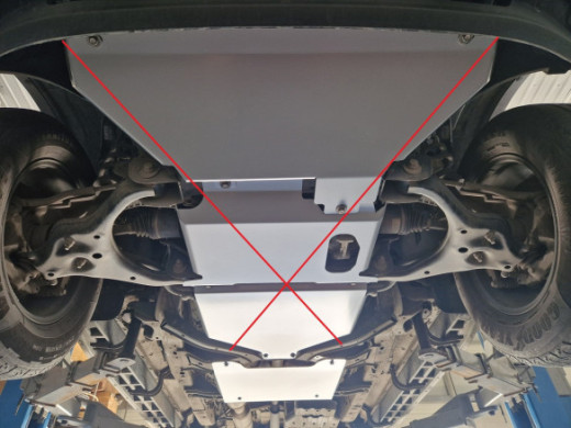 Stahl Unterfahrschutz für Verteilergetriebe Ford Ranger (2023-2026) EANFord Ranger