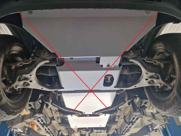 Stahl Unterfahrschutz für Verteilergetriebe Ford Ranger (2023-2026) EANFord Ranger