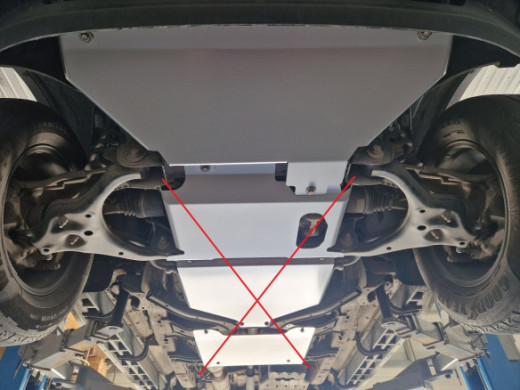 Stahl Unterfahrschutz für Kühler Ford Ranger (2023-2026) EANFord Ranger