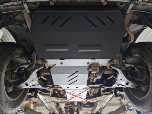 Stahl Unterfahrschutz für Motor Ford Ranger (2010-2023) EANFord Ranger