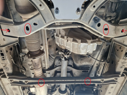 Stahl Unterfahrschutz für Verteilergetriebe Volkswagen Amarok (2022-2026) EANVolkswagen