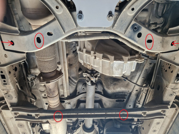 Stahl Unterfahrschutz für Verteilergetriebe Volkswagen Amarok (2022-2026) EANVolkswagen