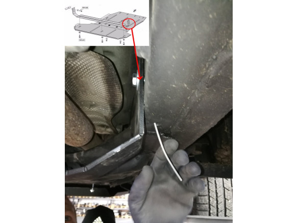 Stahl Unterfahrschutz für Getriebe, Differential Volkswagen Amarok (2010-2022) EANVolkswagen Amarok