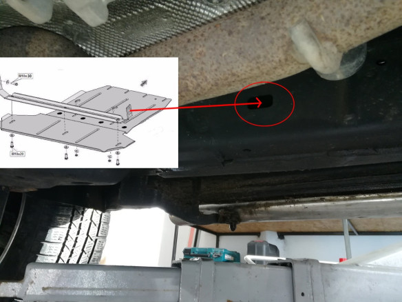 Stahl Unterfahrschutz für Getriebe, Differential Volkswagen Amarok (2010-2022) EANVolkswagen Amarok