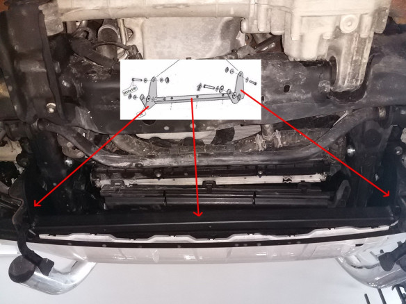 Stahl Unterfahrschutz für Motor Volkswagen Amarok (2010-2022) EANVolkswagen Amarok