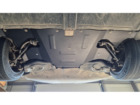 Stahl Unterfahrschutz für Heckmotor Elektromotor Tesla 3 AWD (2017-2026) EANTesla Model 3