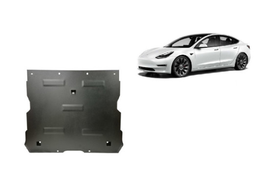 Stahl Unterfahrschutz für Frontmotor Elektromotor Tesla 3 AWD (2017-2026) EANTesla Model 3