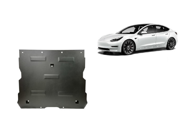 Stahl Unterfahrschutz für Frontmotor Elektromotor Tesla 3 AWD (2017-2026) EANTesla Model 3
