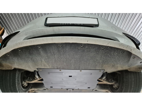 Stahl Unterfahrschutz für Frontmotor Elektromotor Tesla 3 AWD (2017-2026) EANTesla Model 3