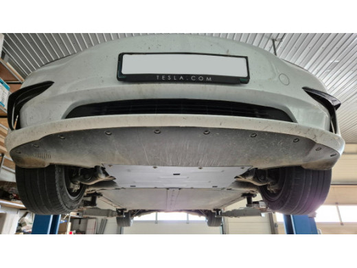 Stahl Unterfahrschutz für Frontmotor Elektromotor Tesla 3 AWD (2017-2026) EANTesla Model 3