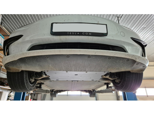 Stahl Unterfahrschutz für Frontmotor Elektromotor Tesla 3 AWD (2017-2026) EANTesla Model 3