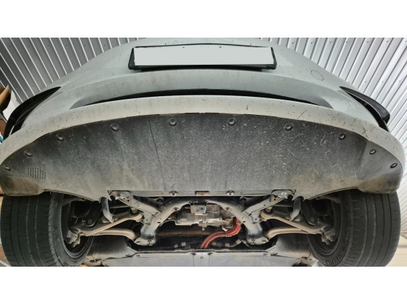 Stahl Unterfahrschutz für Frontmotor Elektromotor Tesla 3 AWD (2017-2026) EANTesla Model 3