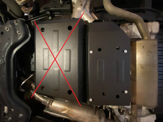 Stahl Unterfahrschutz für AdBluetank der Marke Toyota Proace Max (2024-2026) EANToyota Proace Max