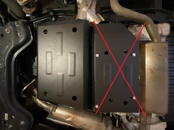 Stahl Unterfahrschutz für Treibstofftank Toyota Proace Maxr (2024-2026) EANToyota Proace Max