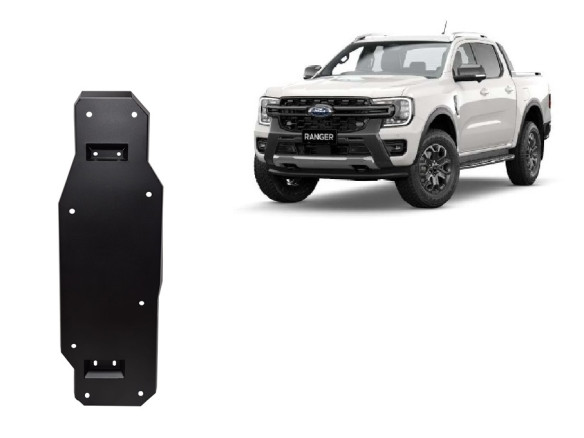 Stahl Unterfahrschutz für Kraftstofftank Ford Ranger (MB3G9A147CF- 2643728) (2023-2026) EANFord Ranger