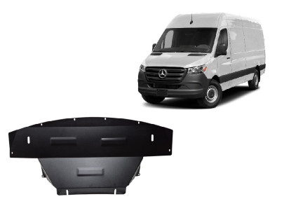 Stahl Unterfahrschutz für Motor Mercedes Sprinter-FWD (2018-2026) EANMercedes Sprinter