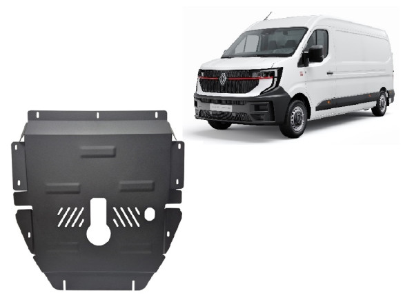 Stahl Unterfahrschutz für Motor Renault Master (2024-2026) EANRenault Master
