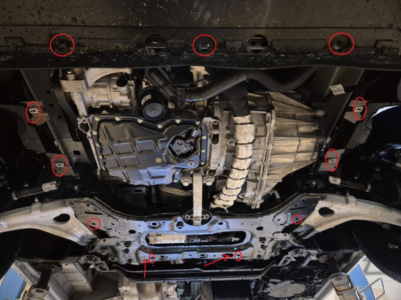 Stahl Unterfahrschutz für Motor Renault Master (2024-2026) EANRenault Master