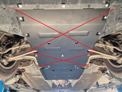 Stahl Unterfahrschutz für Verteilergetriebe Audi Q5 (2017-2025) EANAudi Q5