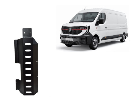 Stahl Unterfahrschutz für Katalysator Start-Stop Renault Master 4 (2024-2026) EANRenault Master